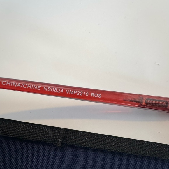 Two Pair of NINE WEST Plastic Frames  Bordeaux/Gray Eyeglasses 52x17x141 EUC - Picture 5 of 9